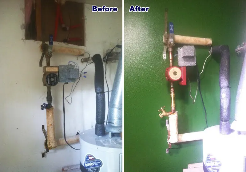 Hot Water Pump Replacement