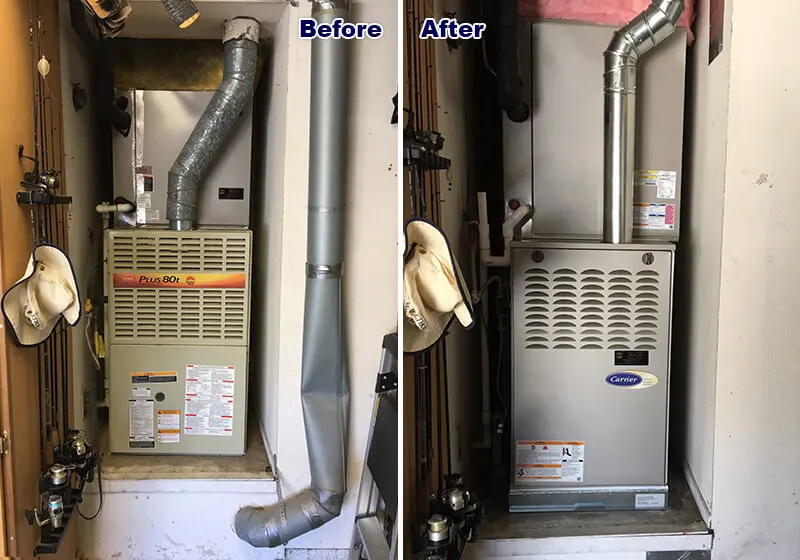 Furnace installation in Irvine, CA