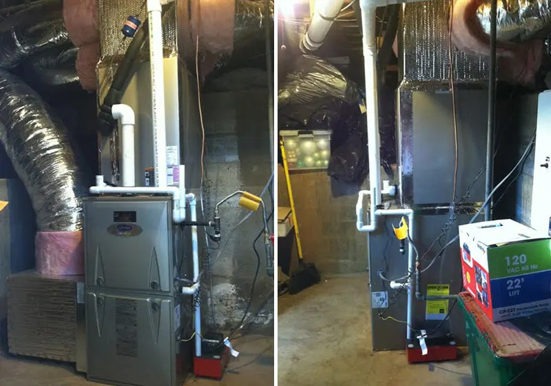 Carrier Infinity Furnace Installation