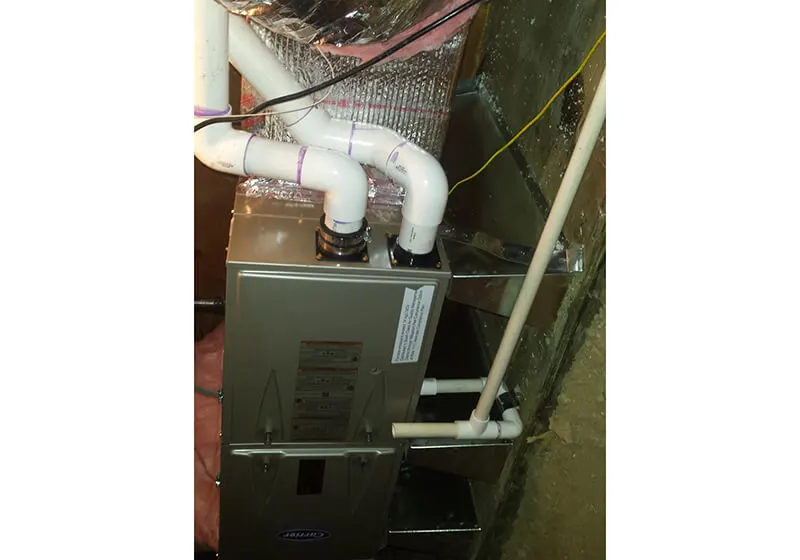 Laguna Beach, CA Carrier gas furnace installation