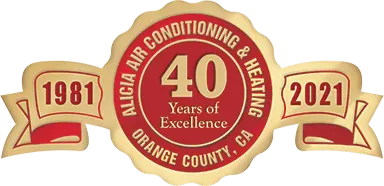 Alicia Air Conditioning & Heating 40 Years of Excellence